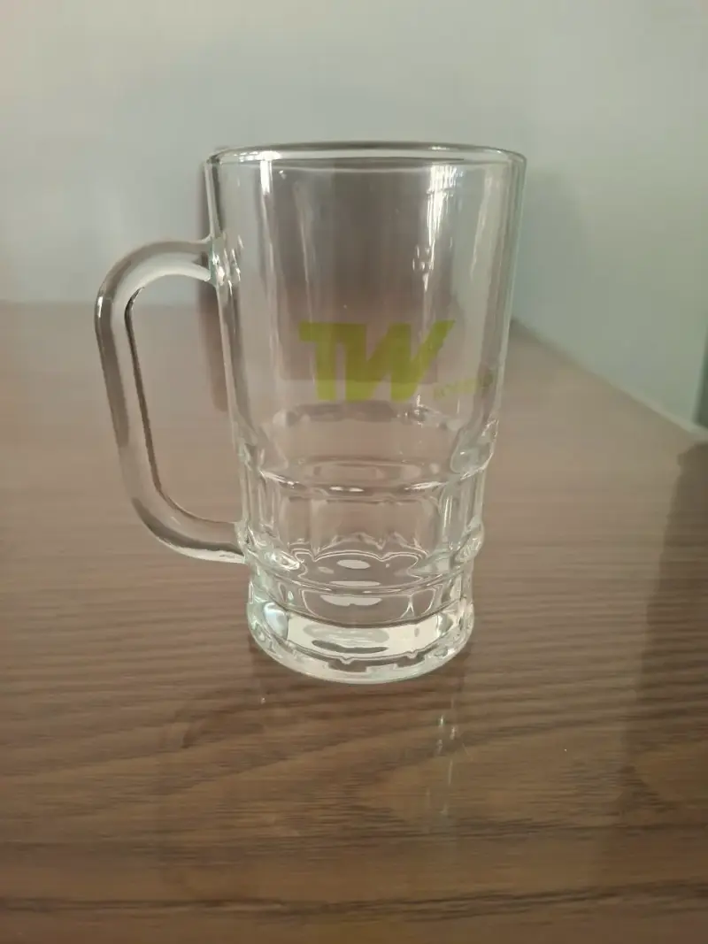 Vaso de vidrio con asa TW