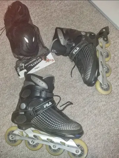 Patines en línea Fila negros talla 41 - miniatura 2