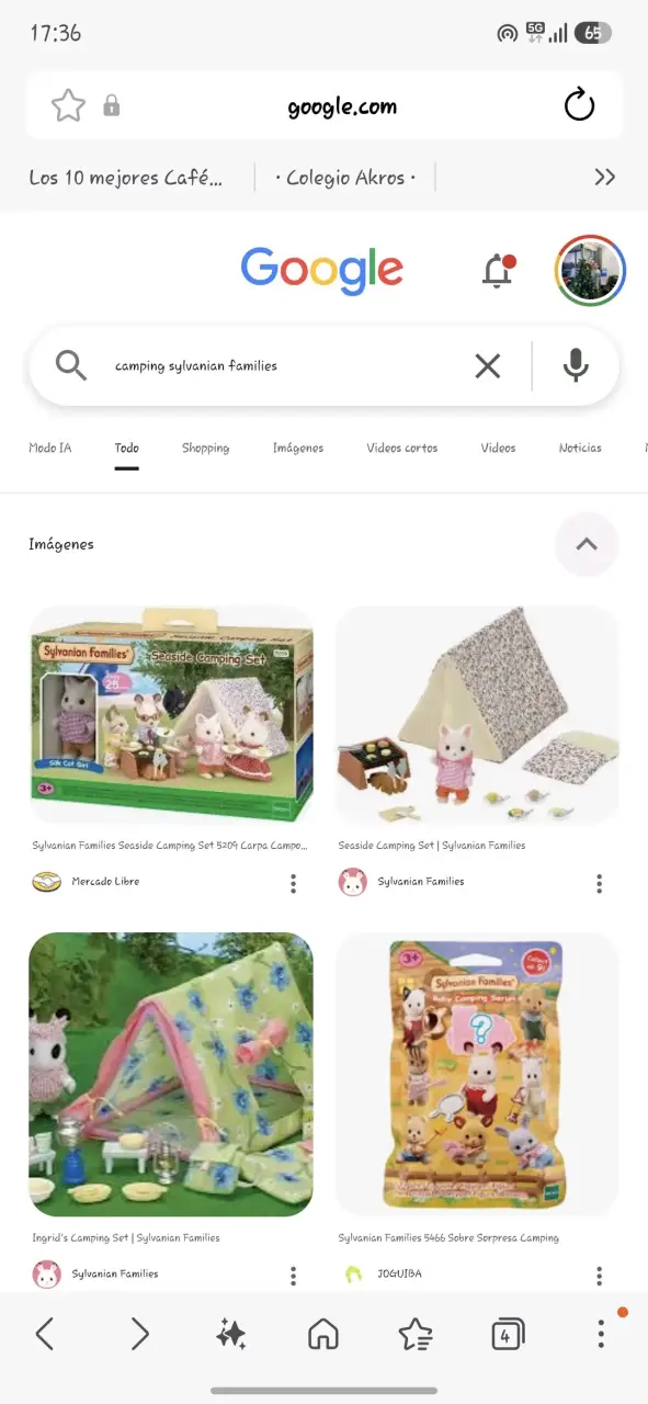 Carpa y saco coleccion Sylvanian Families - 3