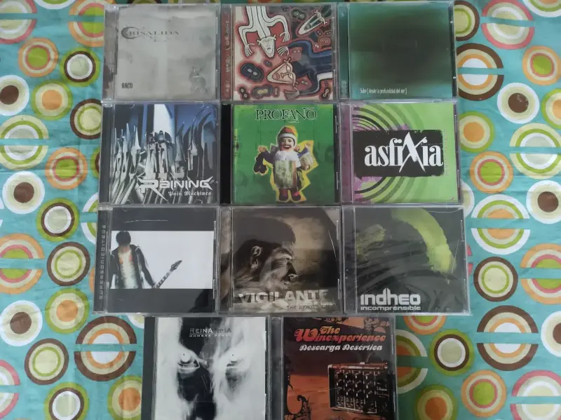 CDs de rock y metal nacional independiente - 2