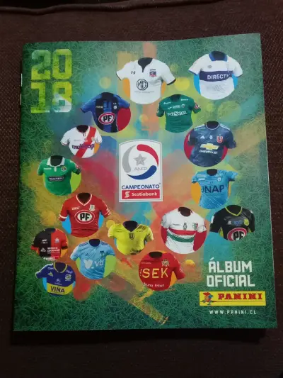 Álbum Campeonato Nacional 2018 Panini(356 láminas) - miniatura 1