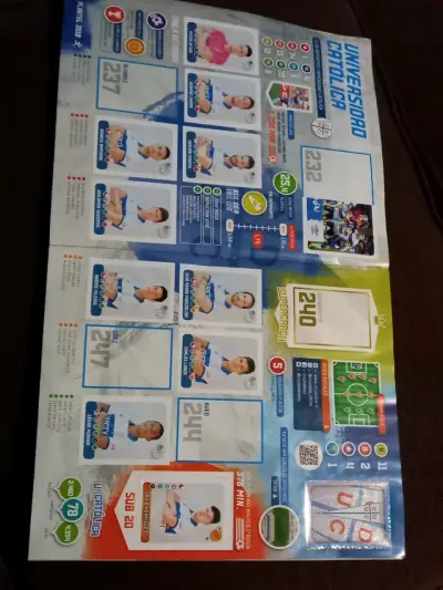 Álbum Campeonato Nacional 2018 Panini(356 láminas) - miniatura 4