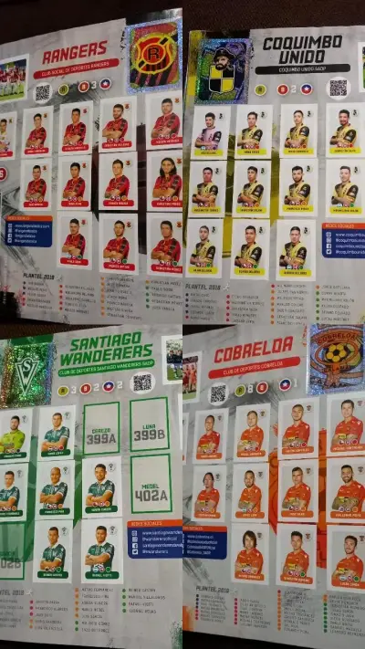 Álbum Campeonato Nacional 2018 Panini(356 láminas) - miniatura 5