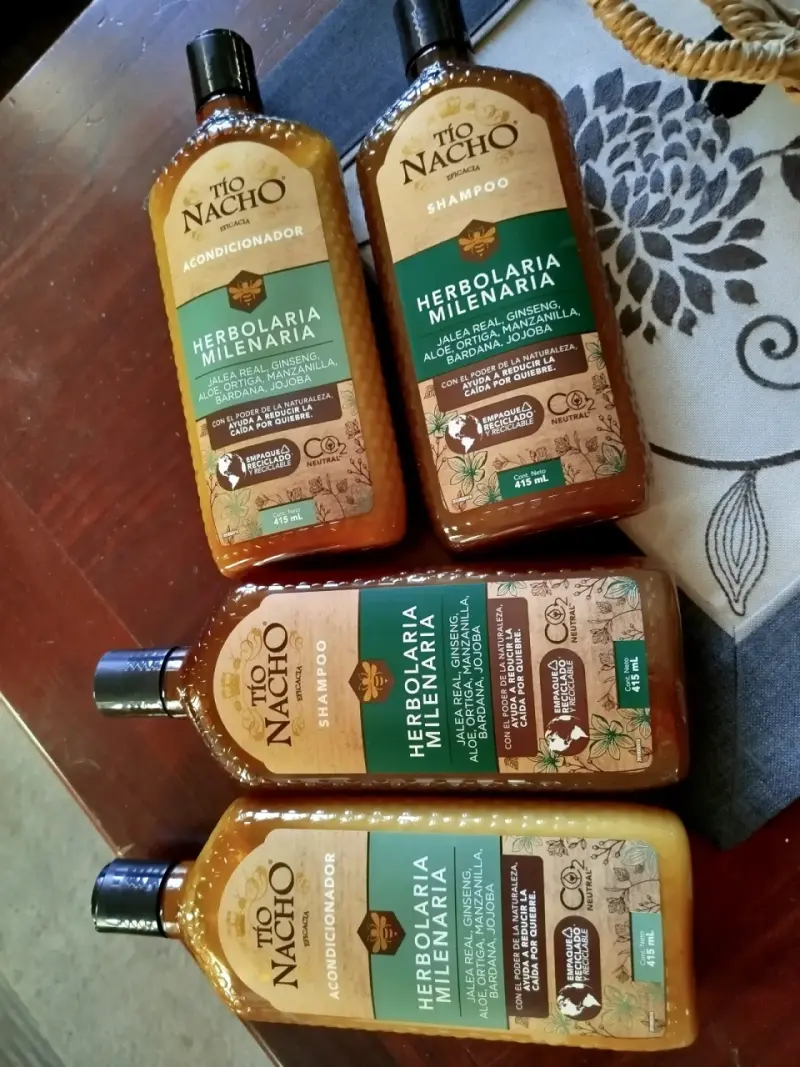Set de Shampoo y Acondicionador Tío Nacho Herbolaria Milenaria - 3