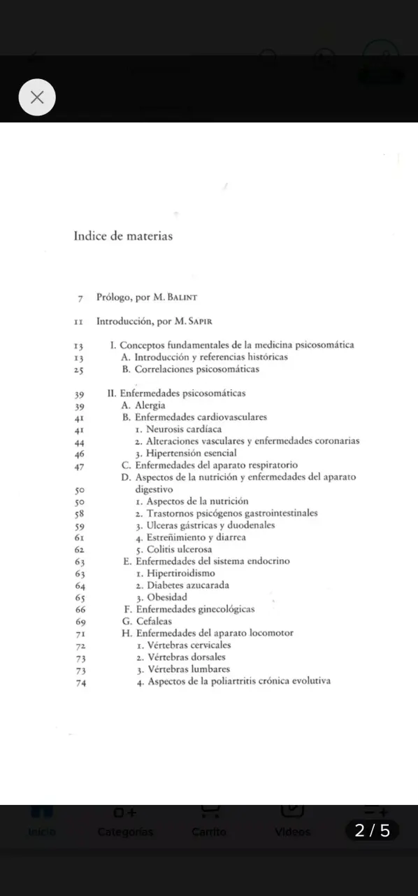 Libro El Enfermo Psicosomático y el Médico Práctico - 2
