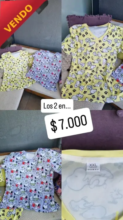 Poleras estampadas Snoopy talla XXL - miniatura 1