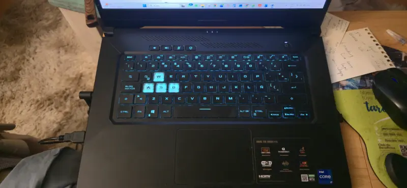 Notebook Asus Tuf Gaming F15 FX506 16Gb RAM - 5