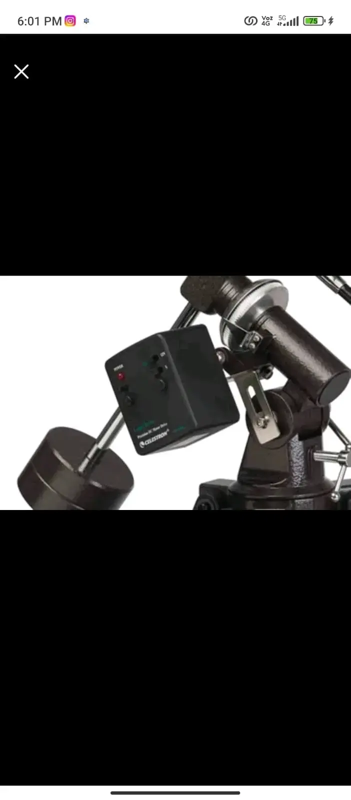Telescopio reflector Celestron PowerSeeker 114EQ - 4
