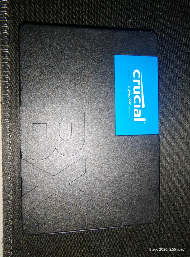 Disco SSD Crucial BX500 500GB 2.5"