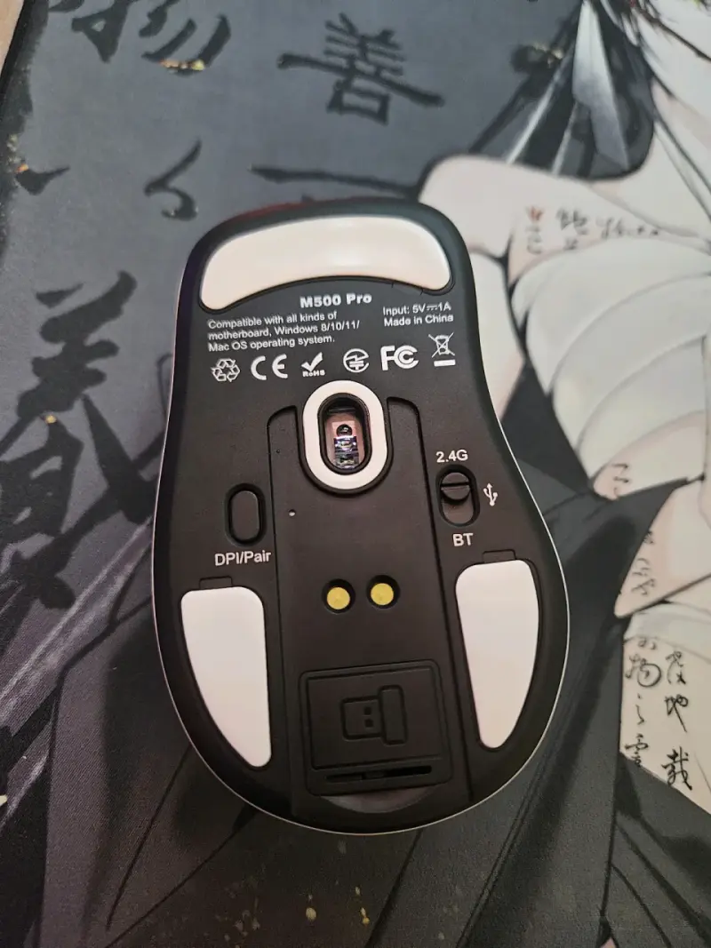 Mouse Gamer Delux M500 Pro con base de carga - 3