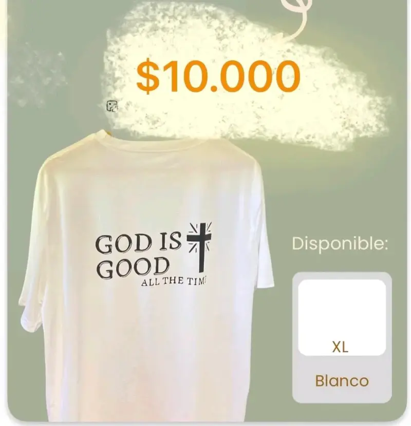 Polera Hombre Estampada Religiosa - 3