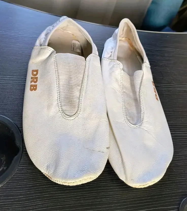 Zapatillas de ensayo DRB blancas talla 39 - 2