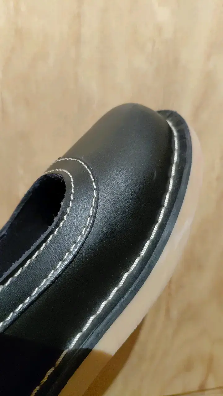 Zapatos escolares negros para niña con hebilla - 3