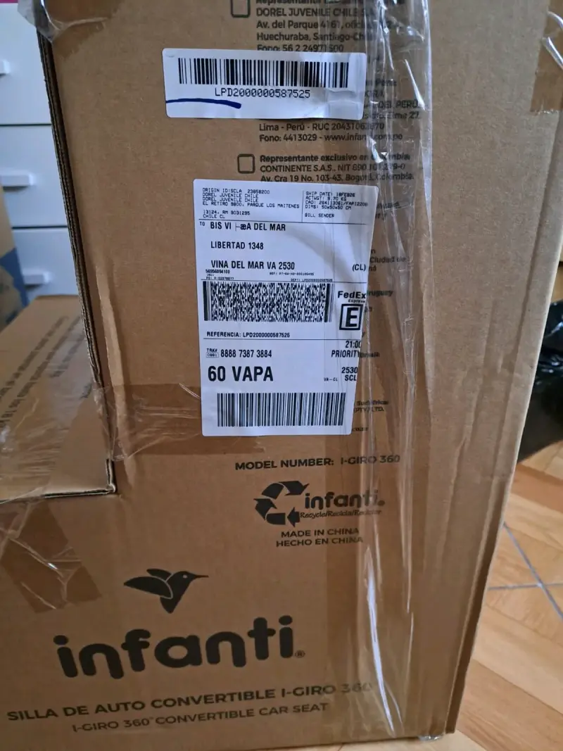 Silla de Auto Convertible Infanti I-Giro 360° - 4
