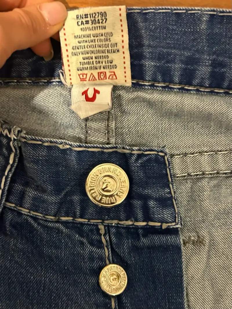 Jeans True Religion azul para hombre - 4