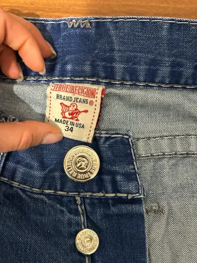 Jeans True Religion azul para hombre - miniatura 5