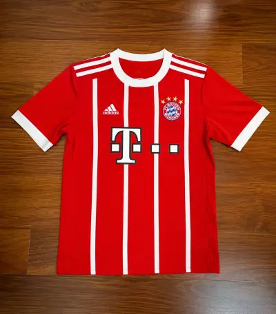 Camiseta Bayern Múnich Adidas Roja Original - miniatura 3