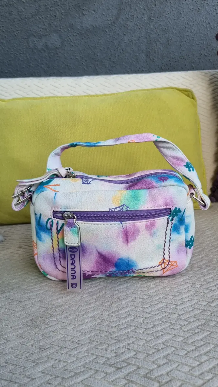 Bolso de mano multicolor Danna D - 1