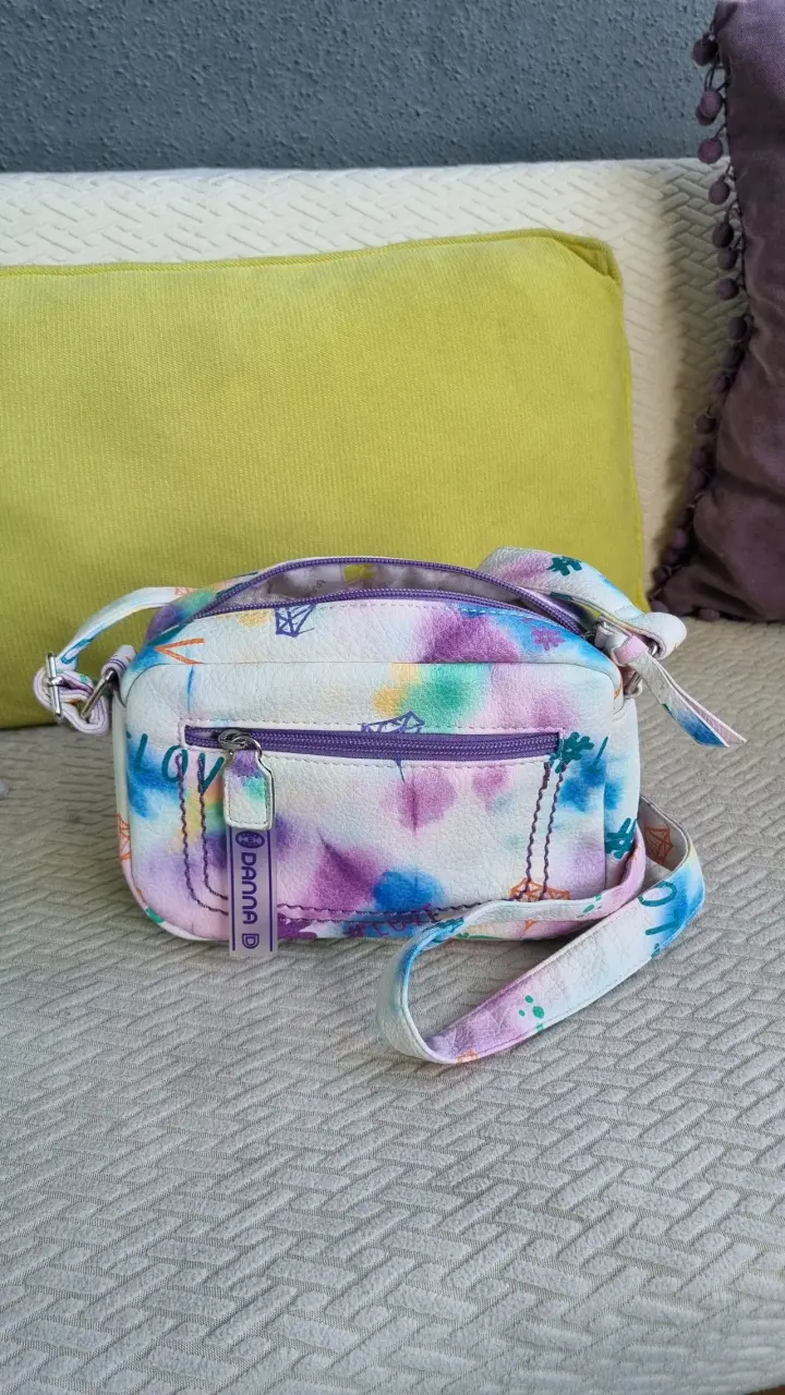 Bolso de mano multicolor Danna D - 3