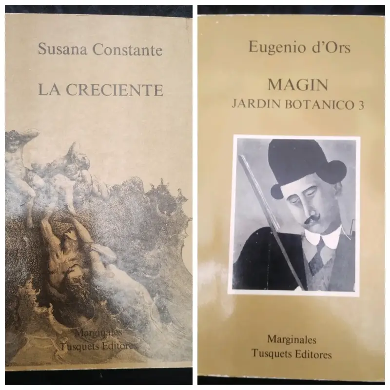 Lote de libros Marginales Tusquets Editores - 1