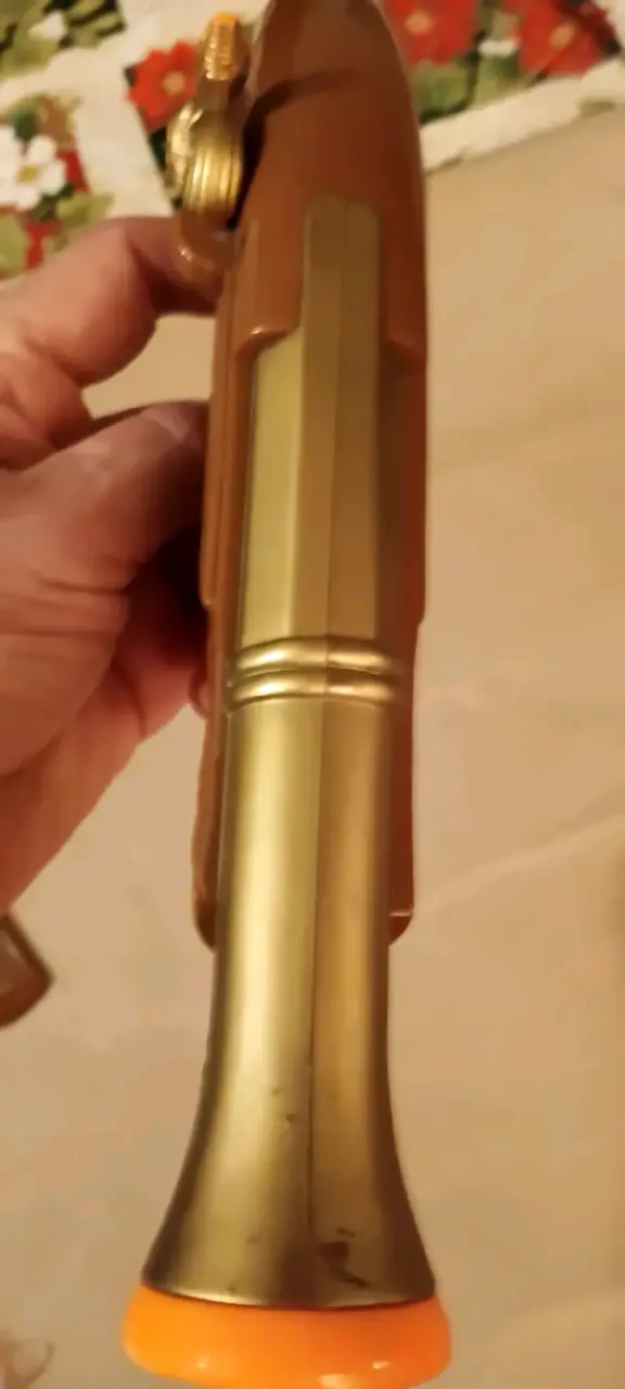 Pistola de juguete pirata con detalles dorados - 5