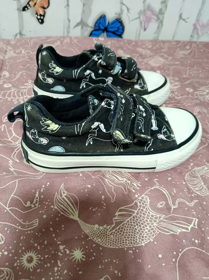 Zapatillas Bubble Gummers negras con velcro - 2