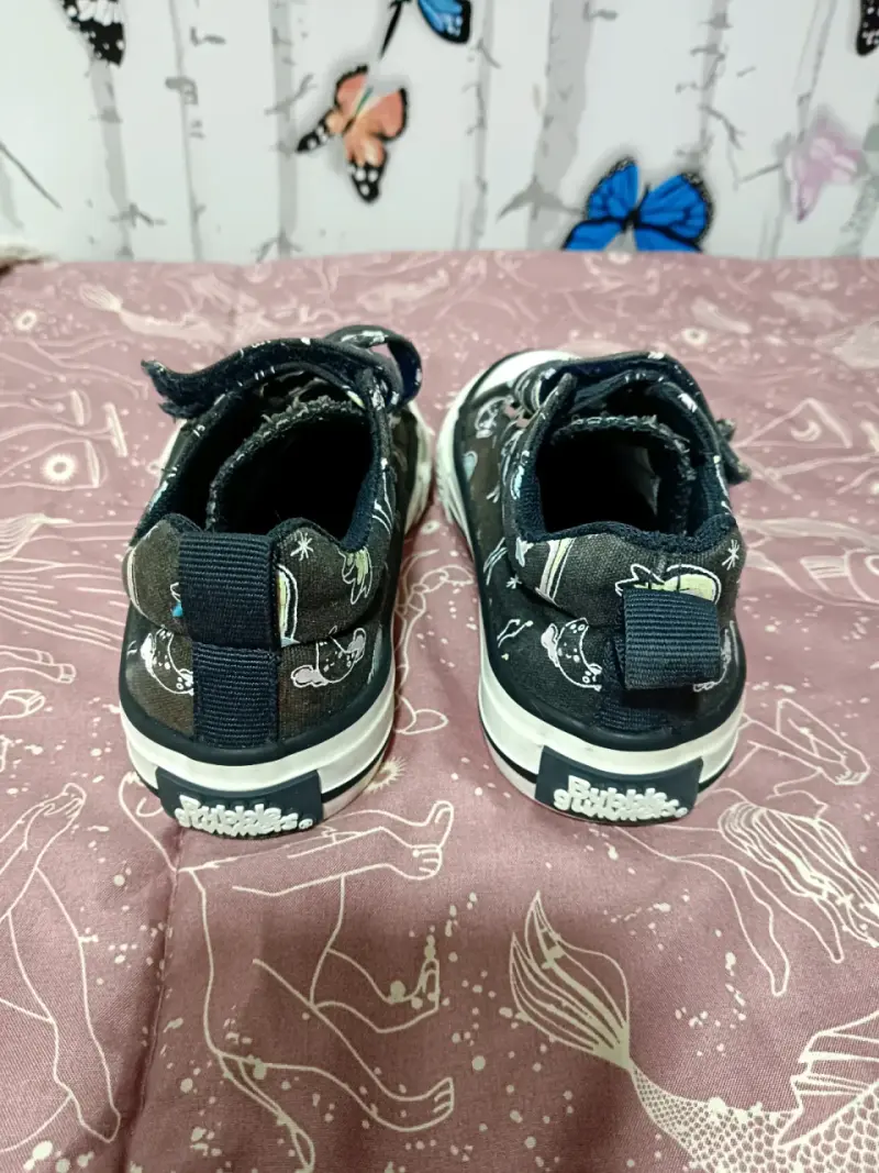 Zapatillas Bubble Gummers negras con velcro - 3