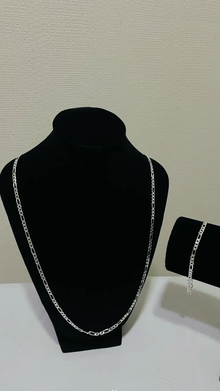 Set de Collar y Pulsera de Plata - 5