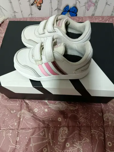 Zapatillas deportivas Unisex Adidas blancas con - miniatura 2
