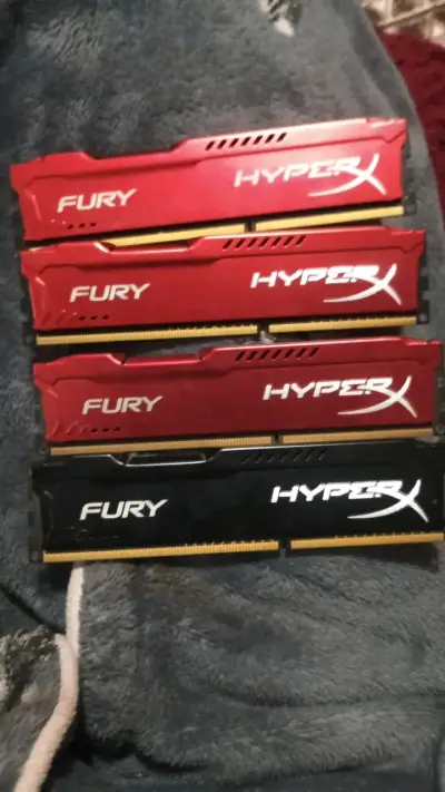 Pack 16GB RAM DDR3 HyperX Fury (4x4GB) para PC - miniatura 2