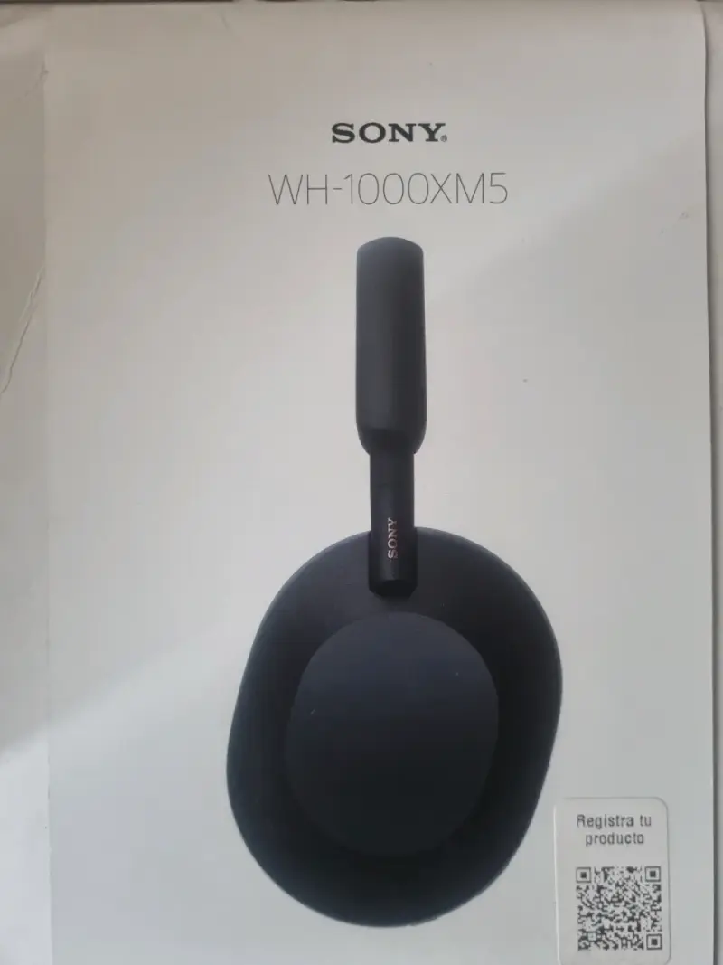Auriculares Sony WH-1000XM5 con cancelación de ruido