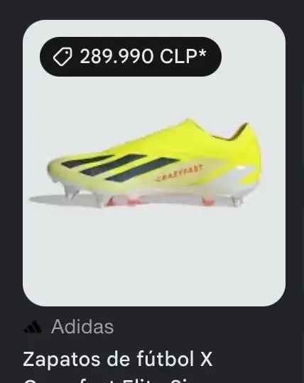 Botines de Fútbol Adidas X Crazyfast Elite Amarillo - 4