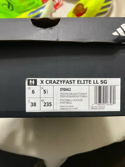 Botines de Fútbol Adidas X Crazyfast Elite Amarillo - miniatura 6