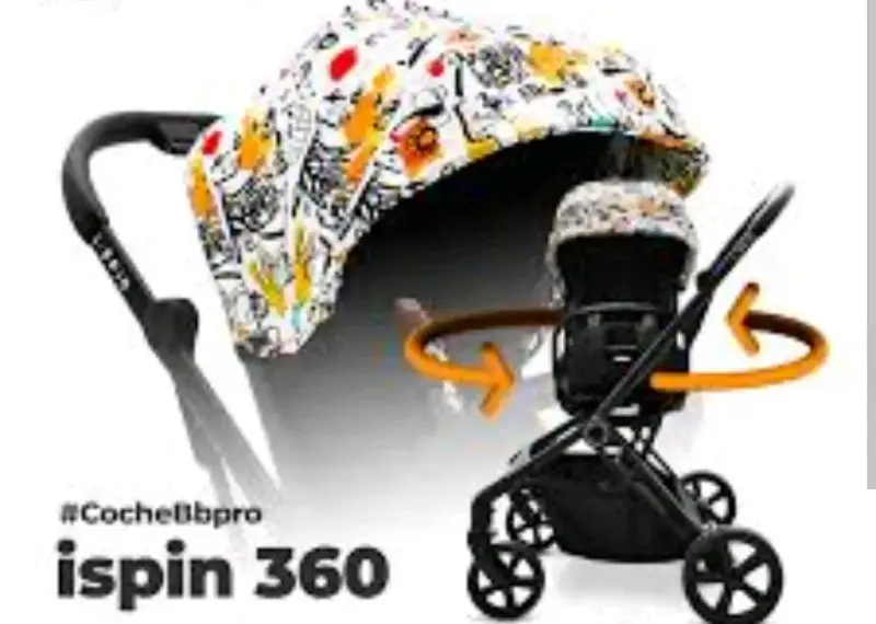 Coche de bebé giratorio Bbpro Ispin 360 - 3