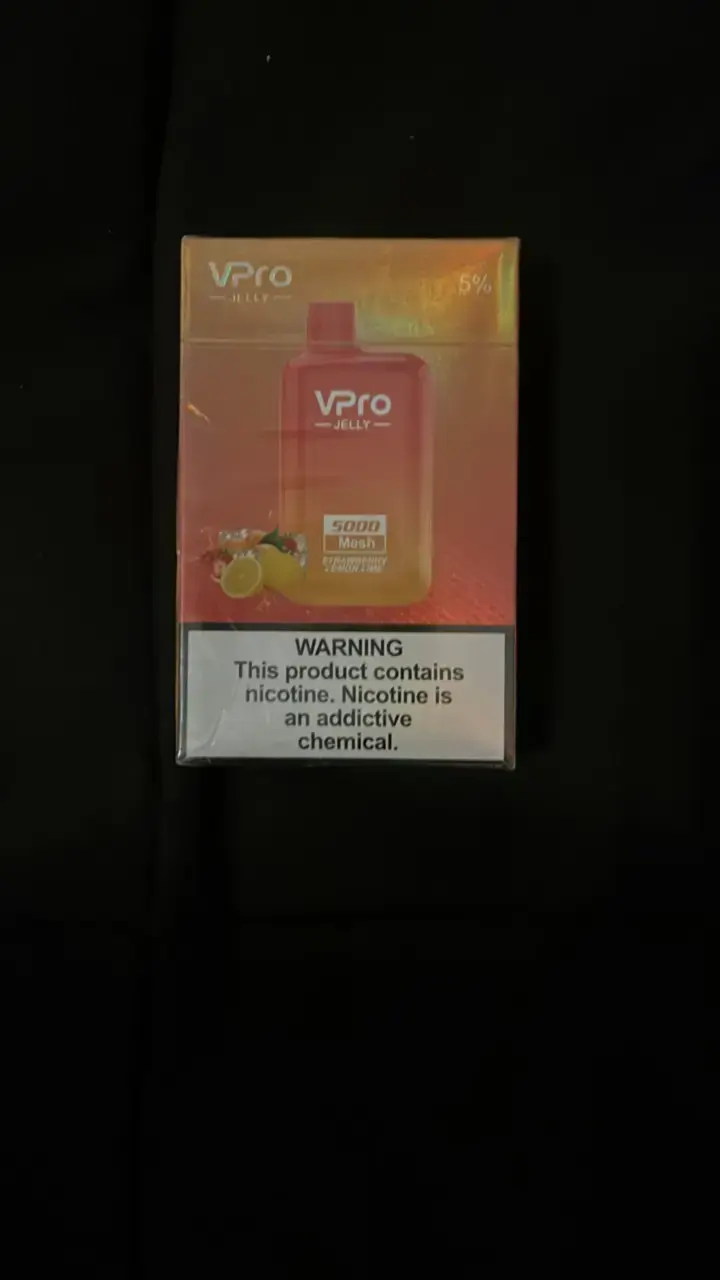 Vape desechable VPro Jelly 5000 puffs sabor fresa - 1