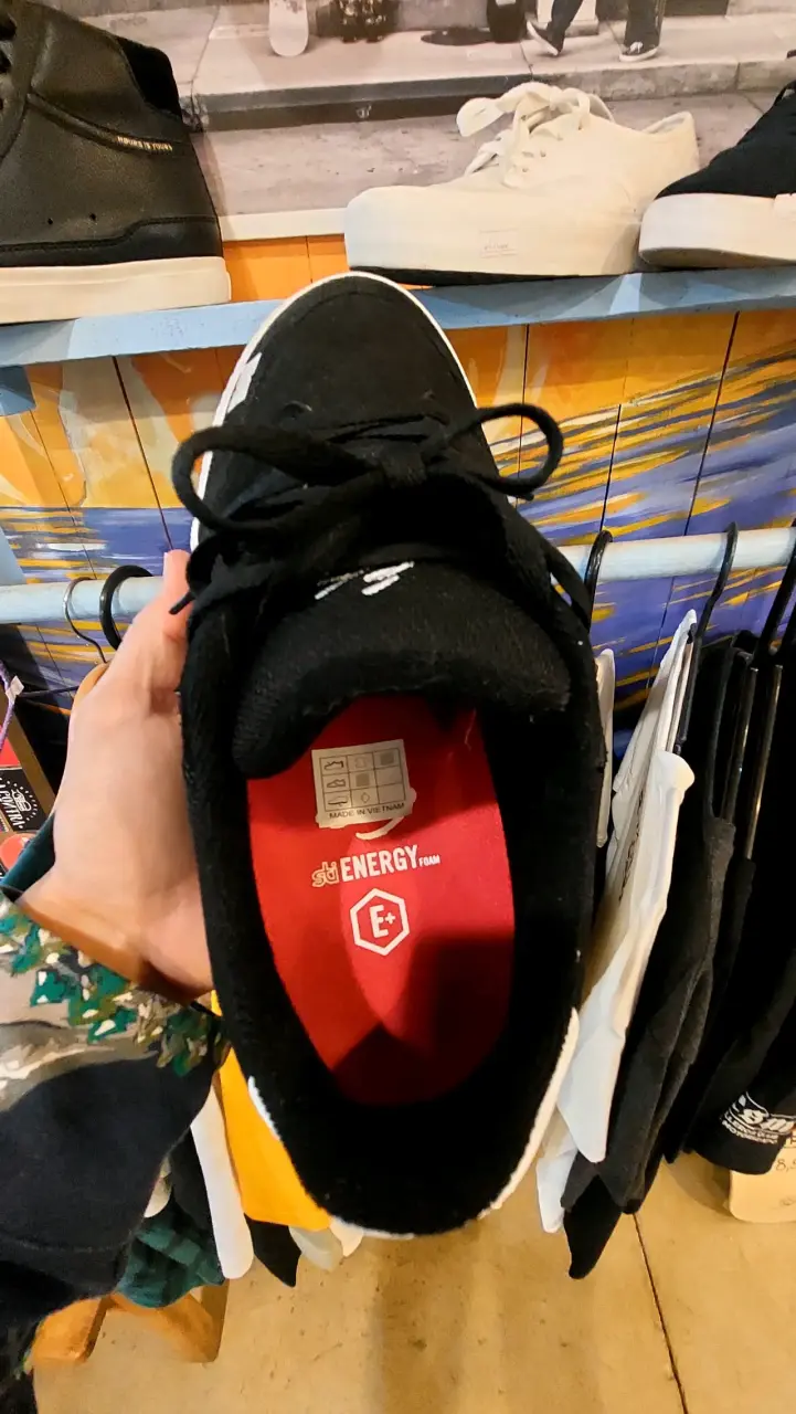 Zapatillas negras Etnies Caspian para skate - 3