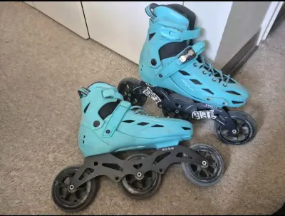Patines en línea Cityrun Turquesas para adultos - miniatura 1