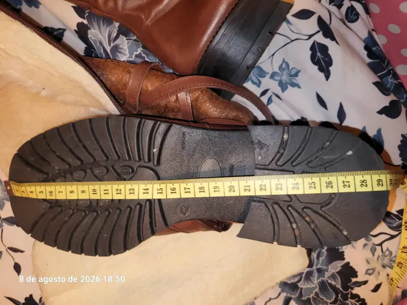 Botas de cuero marrón con forro de Chiporro - 2