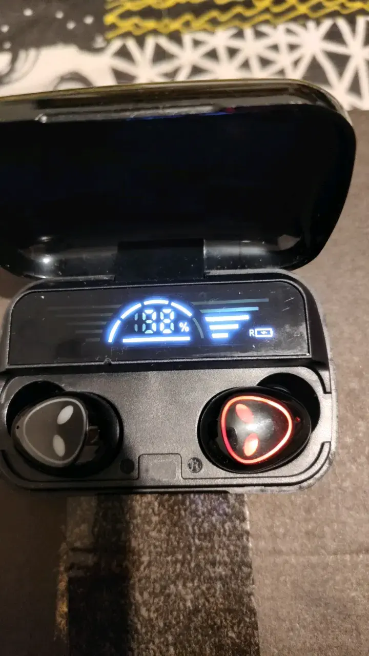 Auriculares inalámbricos con estuche de carga
