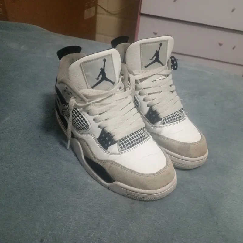 Jordan retro 4 military black - 1