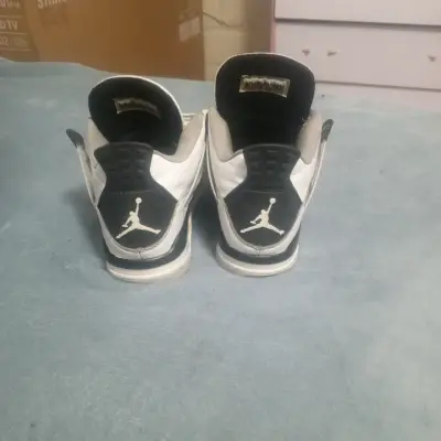 Jordan retro 4 military black - miniatura 2