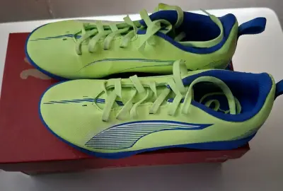 Zapatillas deportivas verdes Puma talla 35.5 - miniatura 1