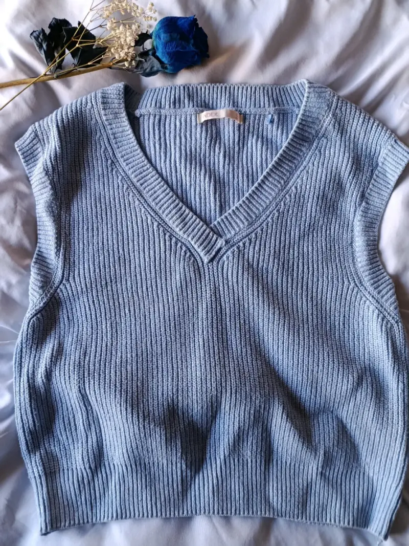Chaleco/sweater sin mangas - 1