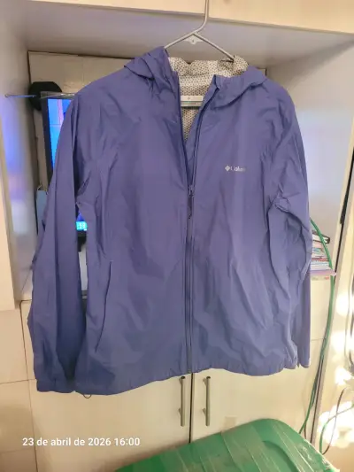 Chaqueta Impermeable Mujer Columbia Azul - miniatura 5