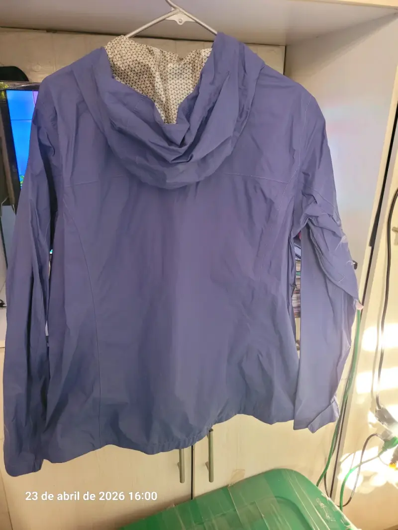 Chaqueta Impermeable Mujer Columbia Azul - 6