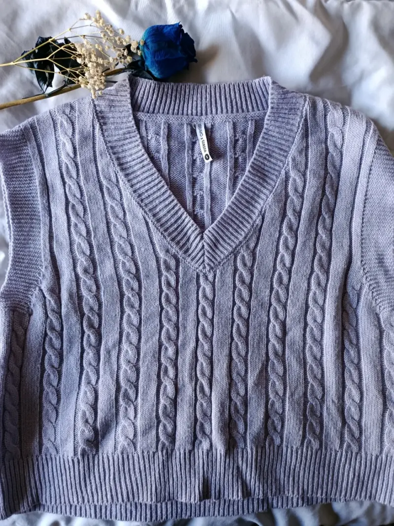 Chaleco/Sweater sin mangas - 1