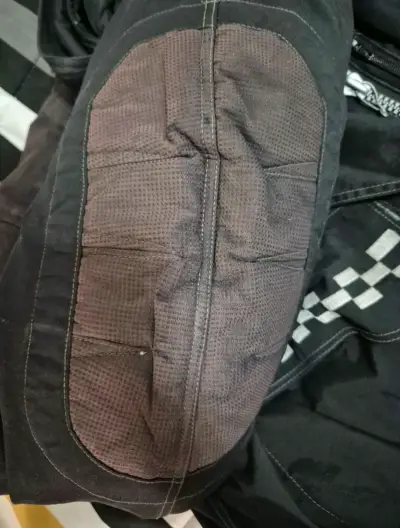 Chaqueta de moto Bering negra con protecciones - miniatura 3