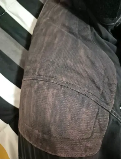 Chaqueta de moto Bering negra con protecciones - miniatura 4