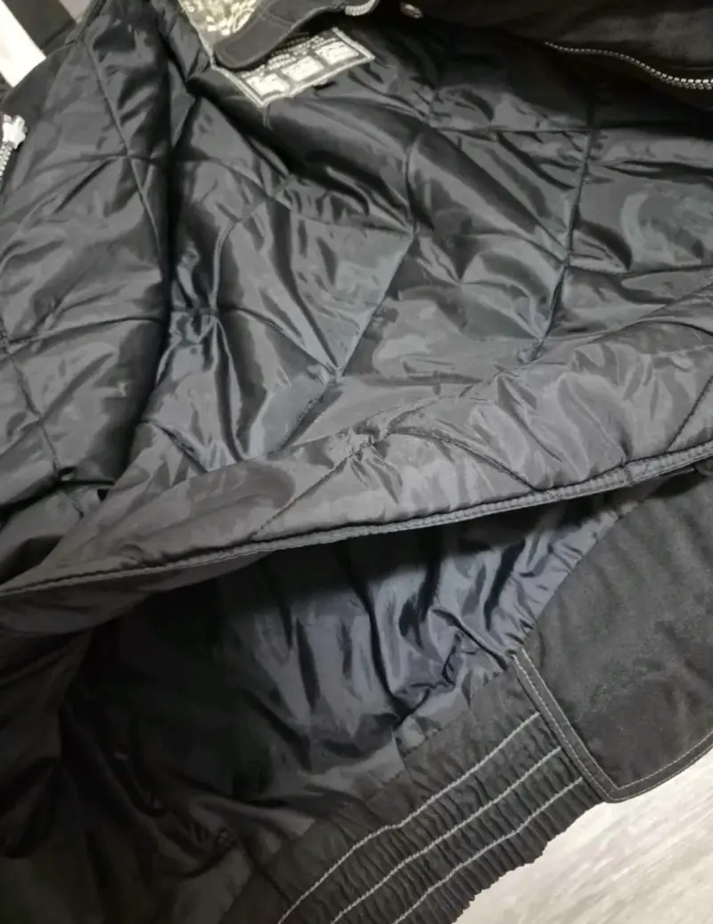Chaqueta de moto Bering negra con protecciones - 5