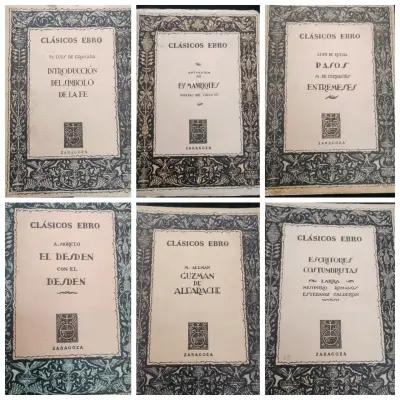 Colección de 6 libros Clásicos Ebro - miniatura 1